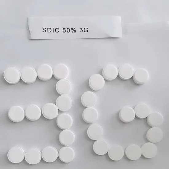 Таблетка для дезинфекции хлором SDIC и TCCA 2 г 3 г 5 г 20 г 200 г